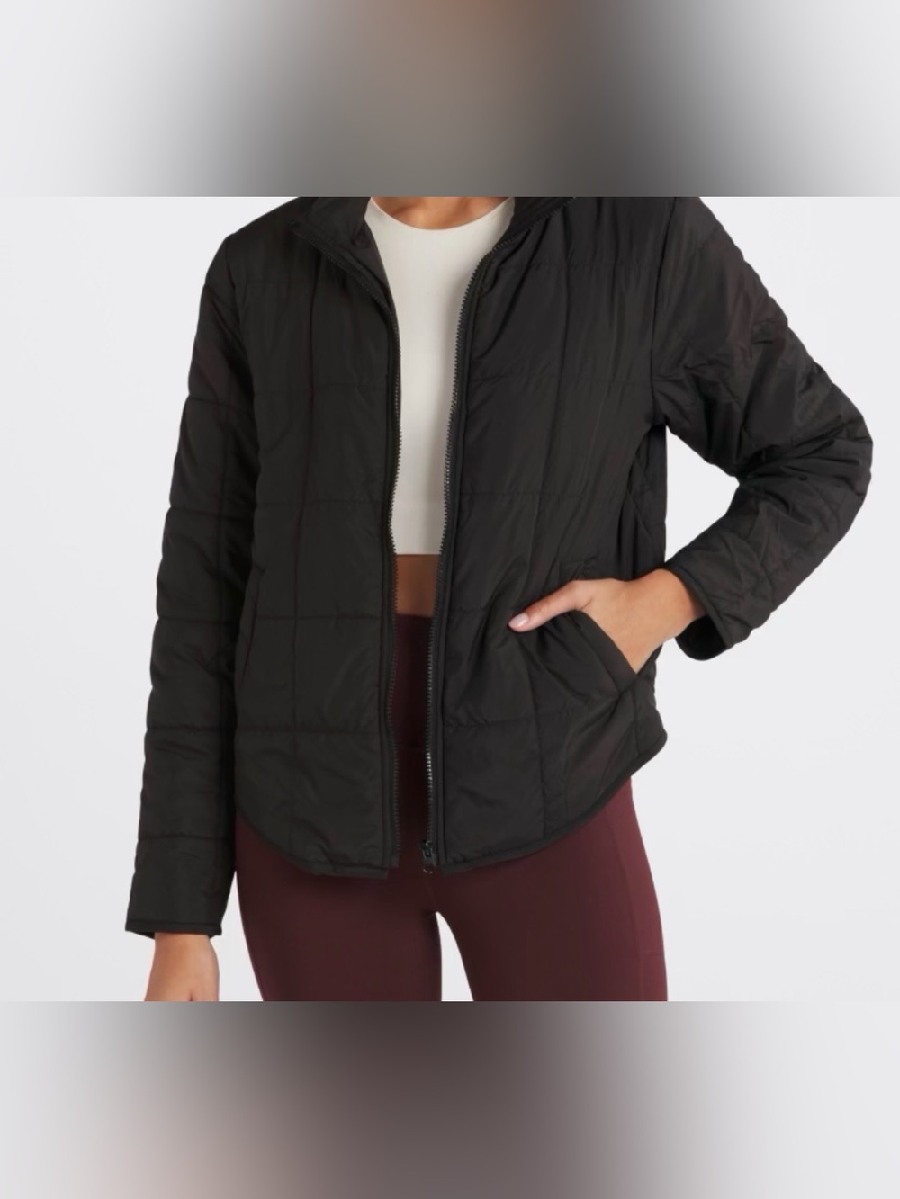 Threads 4 Thought Black Quilted Lightweight Jacket - Women